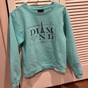 NWOT Diamond Crew Neck